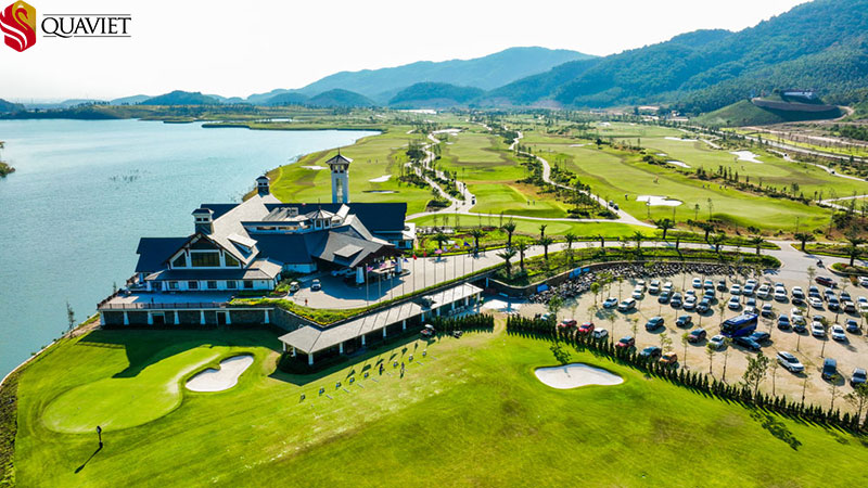 Không gian sân Golf Thanh Lanh Vĩnh Phúc với thiết kế sang trọng