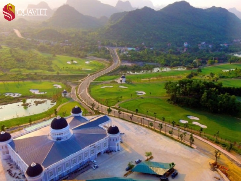 sân golf Kim Bảng Hà Nam thiết kế sân golf độc đáo