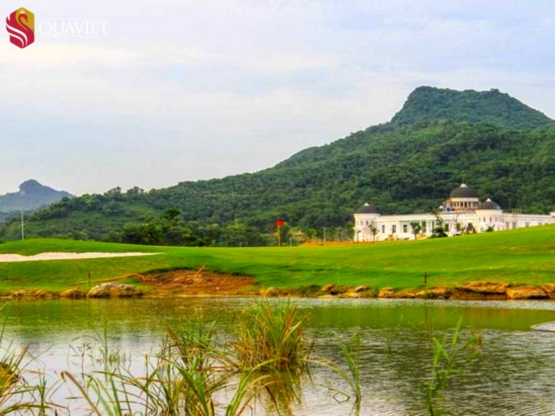 Vẻ đẹp thiên nhiên tại sân golf Kim Bảng