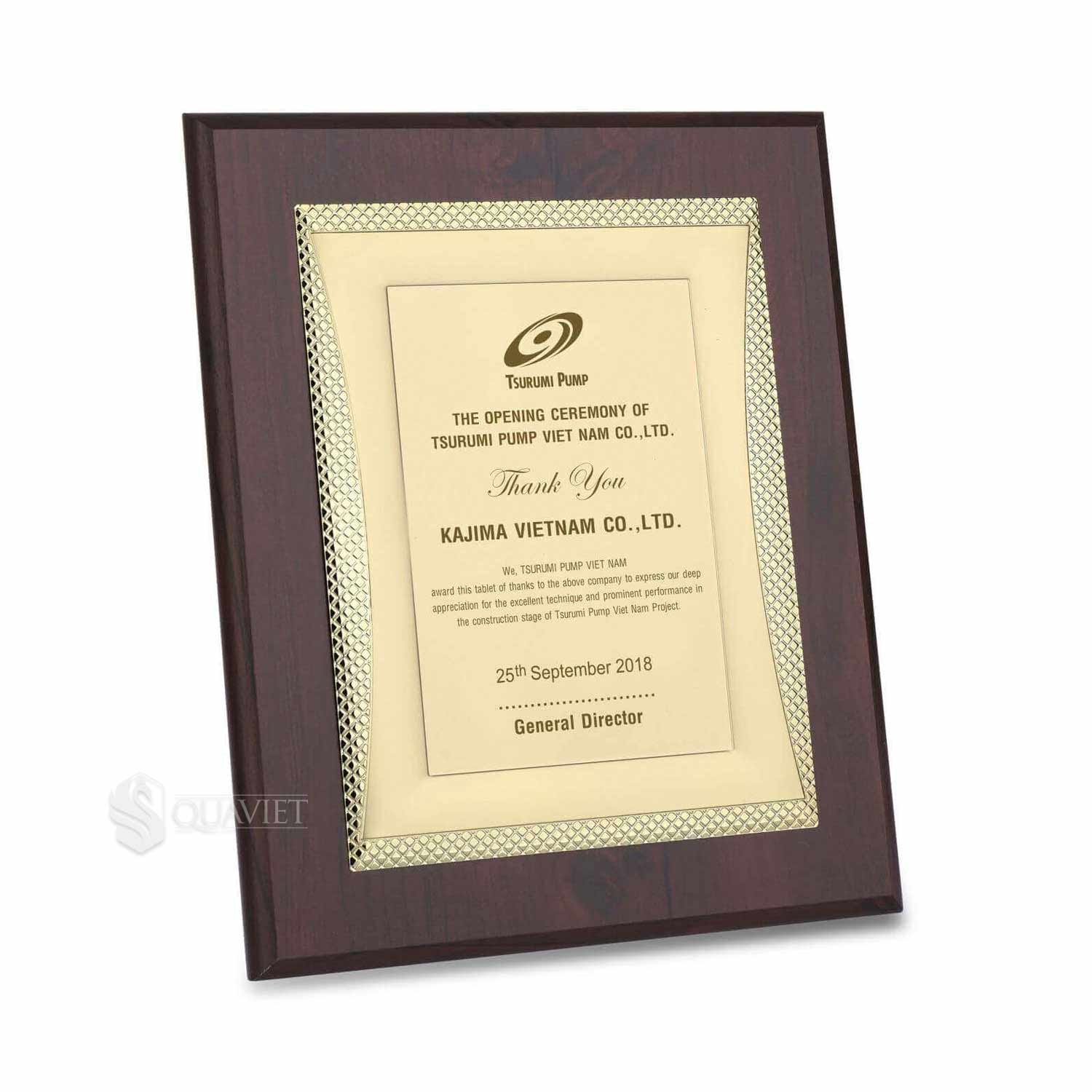 Bảng vinh danh tri ân đối tác