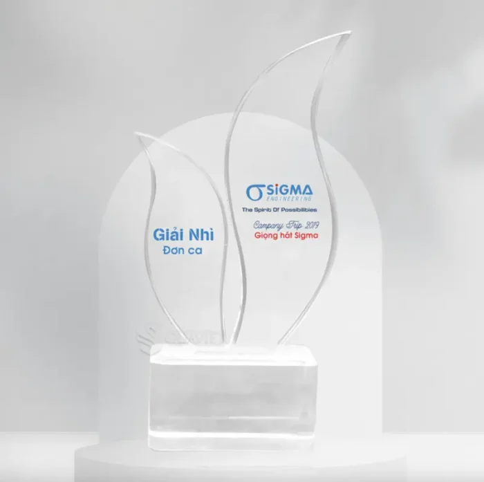 Kỷ niệm chương pha lê là hiện thân của sự thuần khiết và quý giá