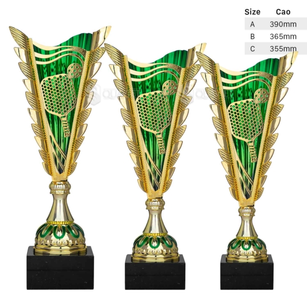 Alternative view of Cúp Pickleball Resin – MZG0074 (3 sizes)